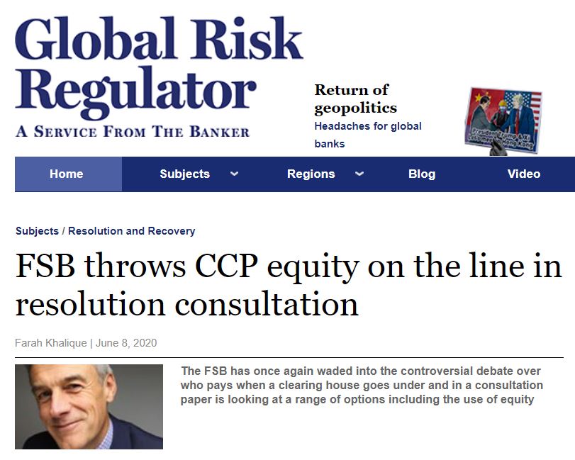 Image of Christian Lee in global risk regulator