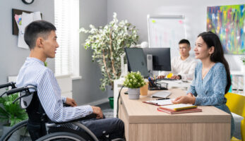 Vulnerable Customer in a Wheelchair