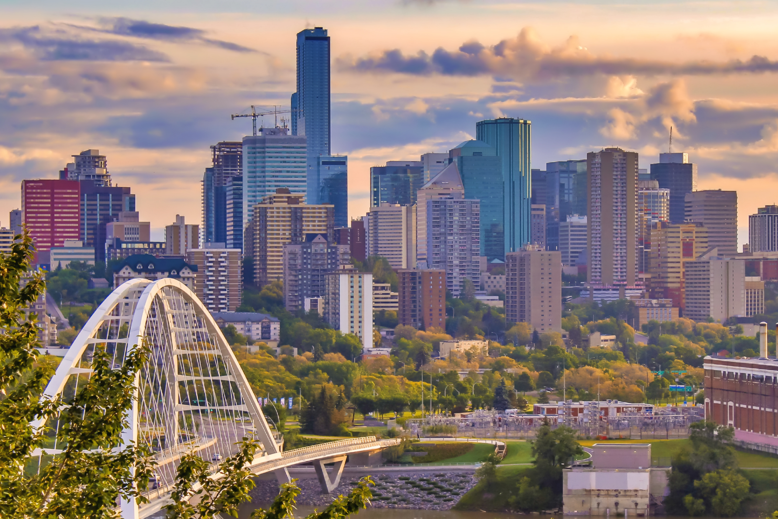 Image of Edmonton skyline