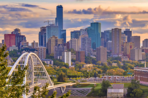 Image of Edmonton skyline